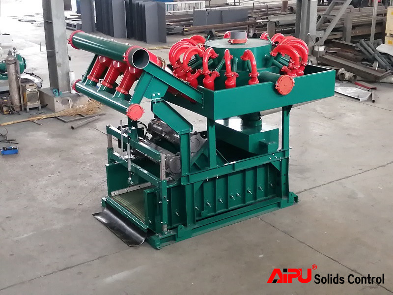 China Hydrocyclone Oil Gas Drilling Mud Cleaner With Long Vibration Motor wholesale
