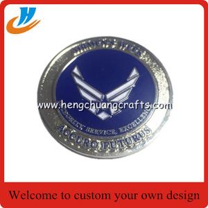 China Custom wholesale coins, metal coins with different design and plated wholesale