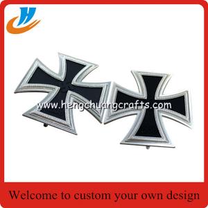 China War award badge,silver metal badge with specialy accessory medal badge wholesale