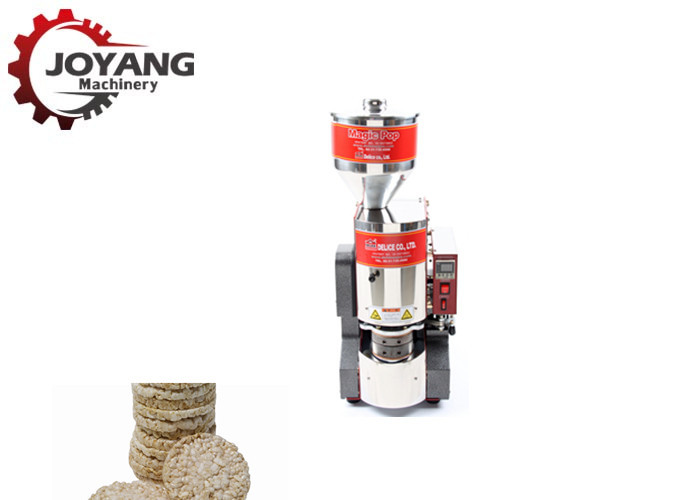 China Nature Rice Cake Popping Machine , Magic Rice Pop Machine CE Certification wholesale