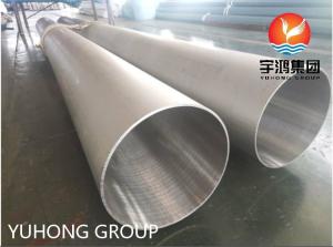 China TP904L ASTM A312 STAINLESS STEEL PIPE LARGE OUTSIDE DIAMETER FOR CHEMICAL / OIL / MARINE wholesale