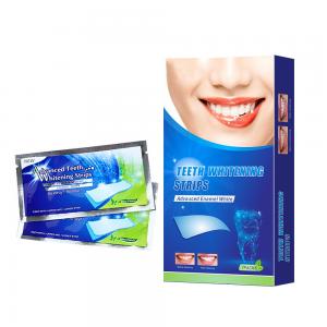 China Oral Treatment 6% H202 Dental Teeth Whitening Strips 14Pcs Traveling Use wholesale