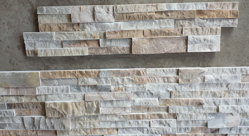 China Oyster Split Face Slate S Clad Stone Cladding,Outdoor Slate Culture Stone,Indoor S Clad Stone Panel wholesale