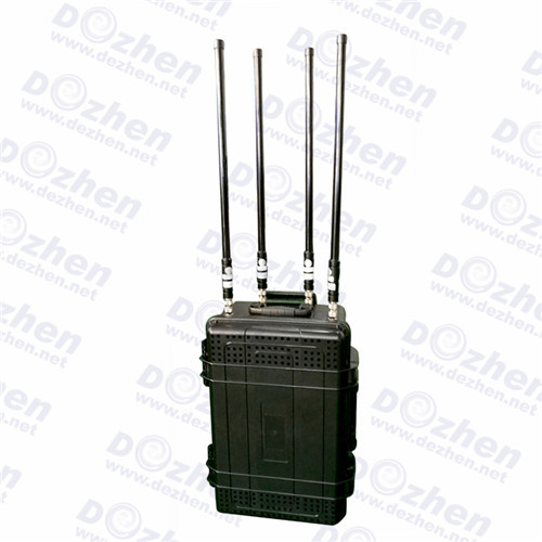 China 1000M WiFi 2.4G 5.8G 6 Bands Drone Signal Jammer wholesale