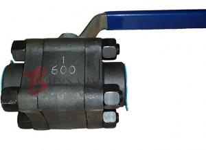 China A105 Carbon Steel Ball Valve Floating Soft Seated 600LB FB Three Piece wholesale