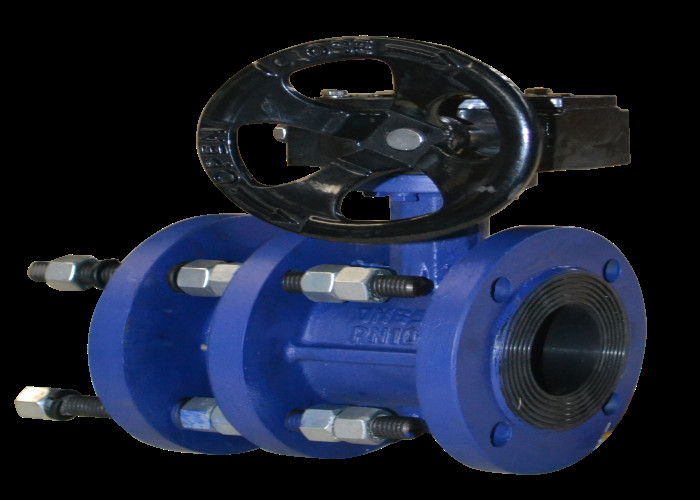 China Flange Worm Cast Iron Body Butterfly Valves , Telescopic Swing Check Non Return Valve wholesale