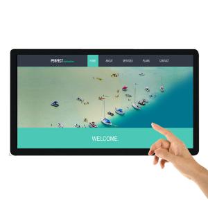 China 21.5inch wall mounted digital lcd android capacitive touch screen smart class display board for schools kiosk i wholesale