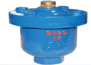 China Cast Iron Leakproof Flanged Air Valve Single Port Exhaust Thread Connection wholesale