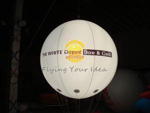 China Customized Large Inflatable Lighting Balloon for Anniversary Event, Light Up Balloons wholesale
