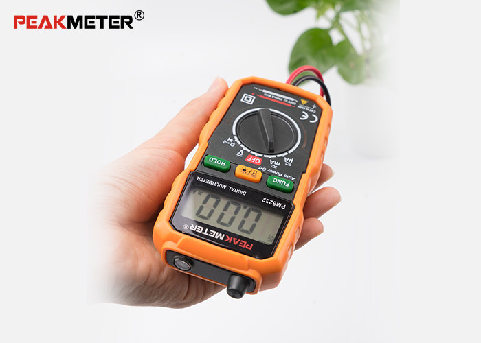 China Mini 20 Amp Auto Range Digital Multimeter With NCV And Diode Testing wholesale