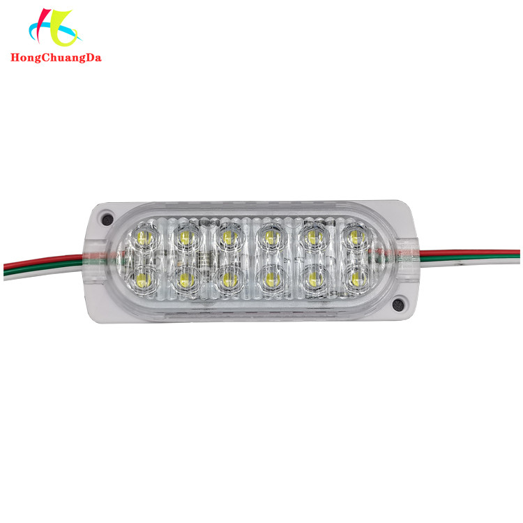 China 12-24V 12LED Flash LED Side Marker Lights For Trucks Side Clearance Light Lamp wholesale