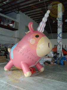 China Attractive Large Inflatable Unicorn , Customized Durable Unicorn Balloon wholesale
