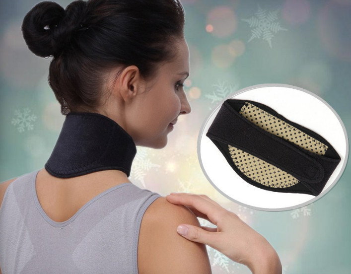 China FAR-IR tourmaline self-heating anion health care neck protective belt wholesale