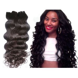 China 6a Grade Brazilian Hair Weave Natural Black , Funmi Human Hair wholesale