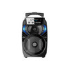 China 8 inch 15inch karaoke ibastek portable trolley speaker with battery and wheels wholesale