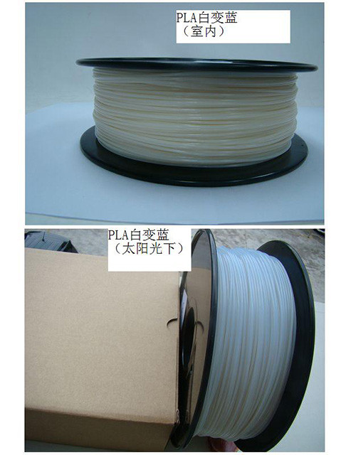 China ABS PLA Temperature Color Changing Filament	1kg/Spool 385m Length wholesale