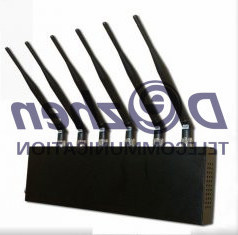 China 6 Antenna WI-Fi & GPS &Cell phone Jammer for World Wide Usage wholesale