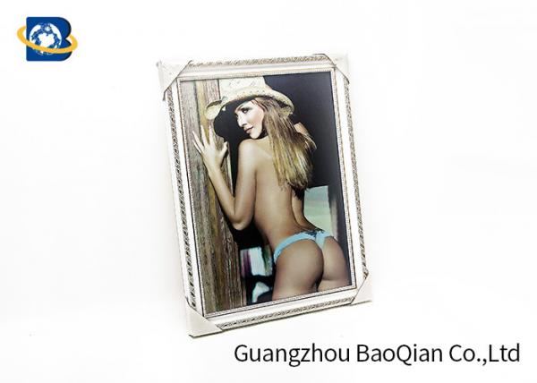 Quality 3D Custom Lenticular Printing High Definition Sexy Beautiful Girl Picture for sale