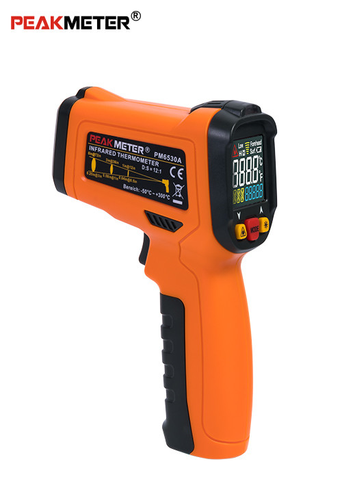 China Professional Infrared Laser Thermometer , High Accuracy Laser Temperature Gun wholesale