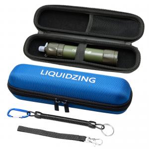 China Blue Water Purifier Case Die Cutting Foam With Hand Strap Lifestraw Case wholesale