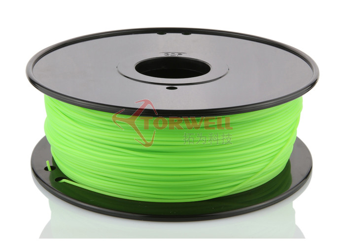 China Hot Sale 1.75MM PLA Green 3D Printer Materials Filament For UP / Solidoodle wholesale