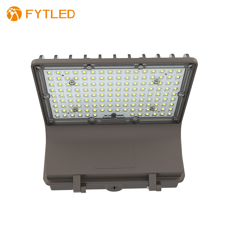 China 4000K IP65 Rating LED Shoebox Light , LED Wall Pack Light With Sensor Options wholesale