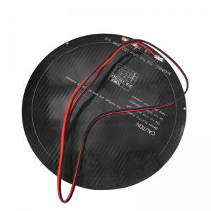 China MK3 Aluminum Substrate 3D Printer Heatbed 240mm Round With Welding Wire wholesale