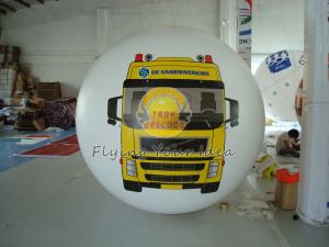 China 5*2.2m Inflatable Large Advertising Printed Helium Balloon with digital printing for Party wholesale