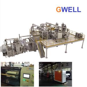 China CPP CPE Cast Film Extrusion Line For Packing Three Layer wholesale