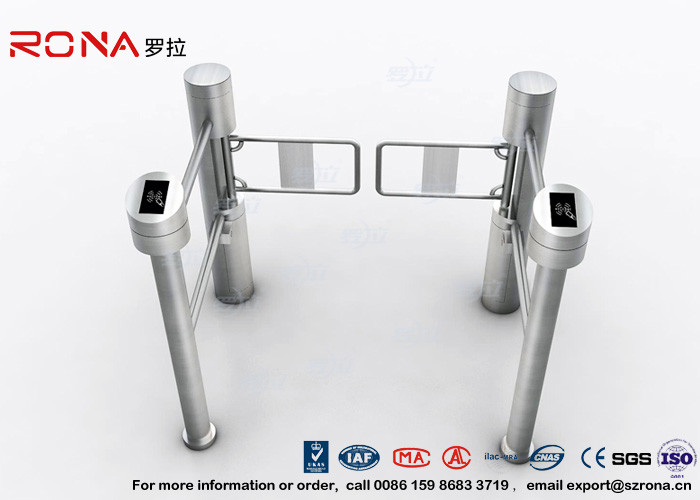 China Low Noise Electric Swing Gates Stainless Steel Entrance For Motorcar Control wholesale