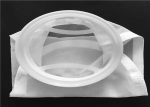 China Customized Shape Micron Nylon Mesh Filter Bags White Color For Rosin Press Machine wholesale