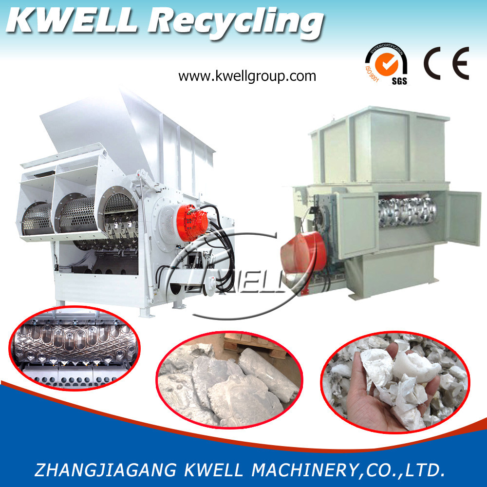 China Good Performance Single Shaft Shredding System/Plastic Recycling Shredder wholesale