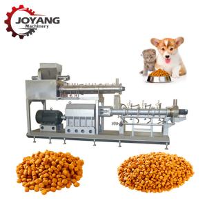 China Dry Dog Cat Food Extruder Line for Production Pet Food Making Machine wholesale