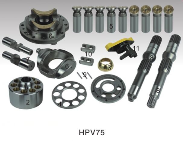 China Komatsu excavator HPV75 Hydraulic pump parts/replacement parts/repair kits wholesale