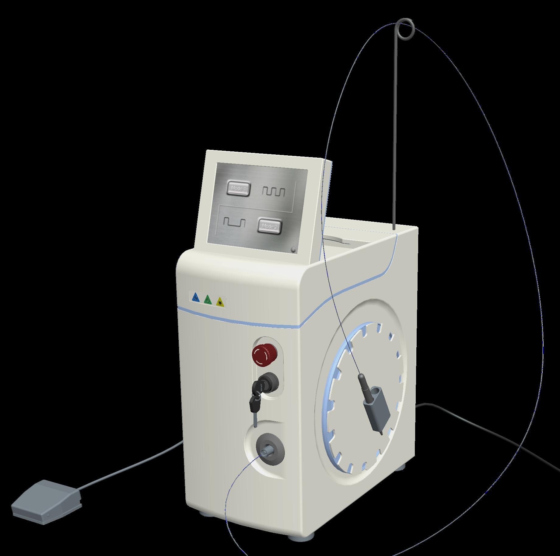 China FDA Approval best solution Toe nail fungus removal equipment ndyag laser with fiber optic wholesale