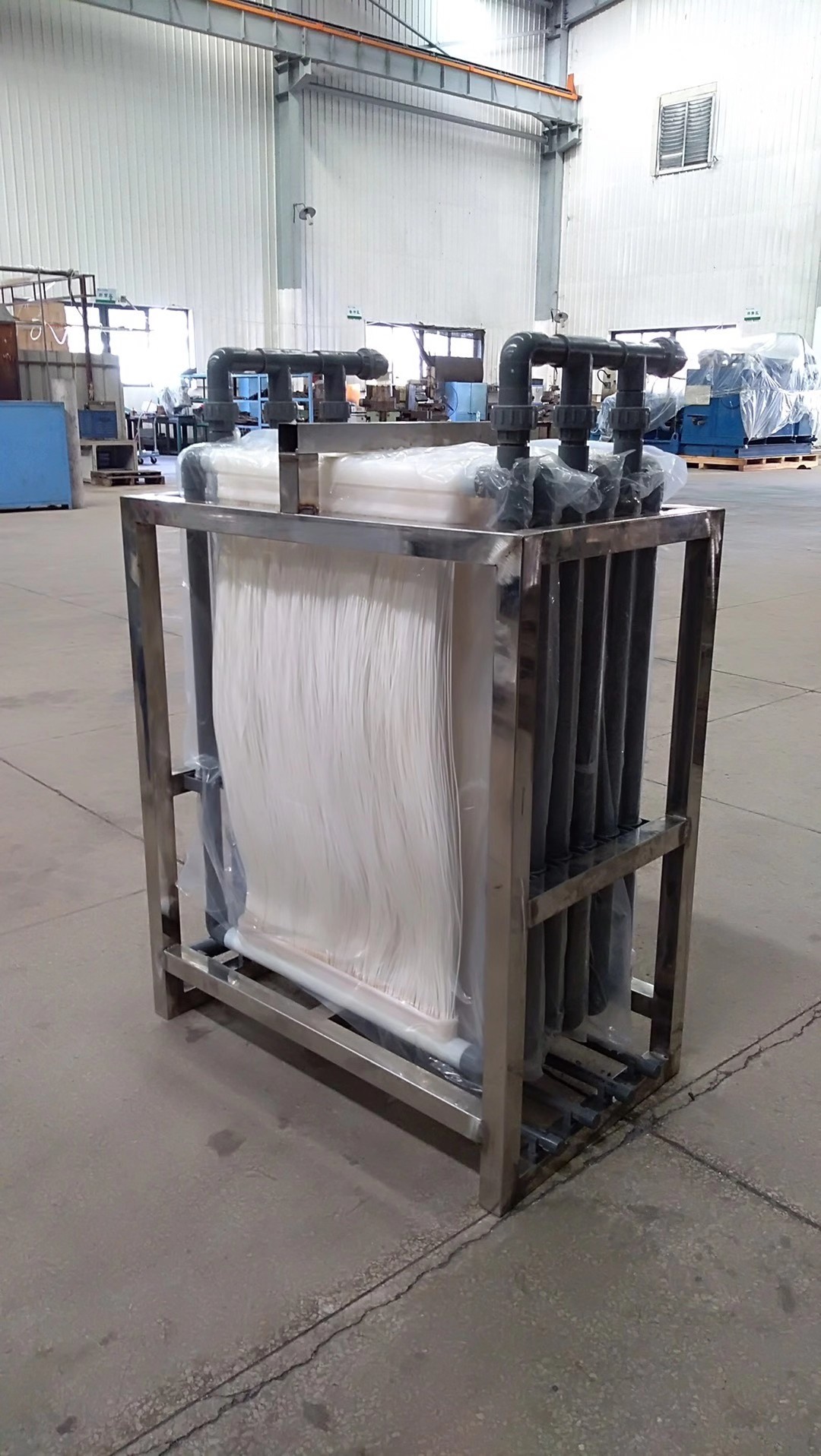 China 240m3/H Membrane Filter System , 3.7kw Biological Reactor Wastewater Treatment wholesale