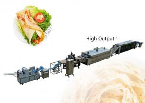 China 3800pcs/h Commercial Tortilla Machine , 270mm Commercial Flour Tortilla Maker wholesale