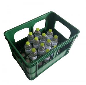 China Vented Plastic Storage Wine Beverage Beer Bottle Crates wholesale