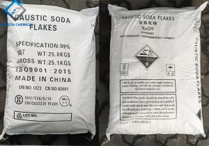 China Price NAOH in 25kg Bag Caustic Soda Flakes 99% Popular in Vietnam wholesale