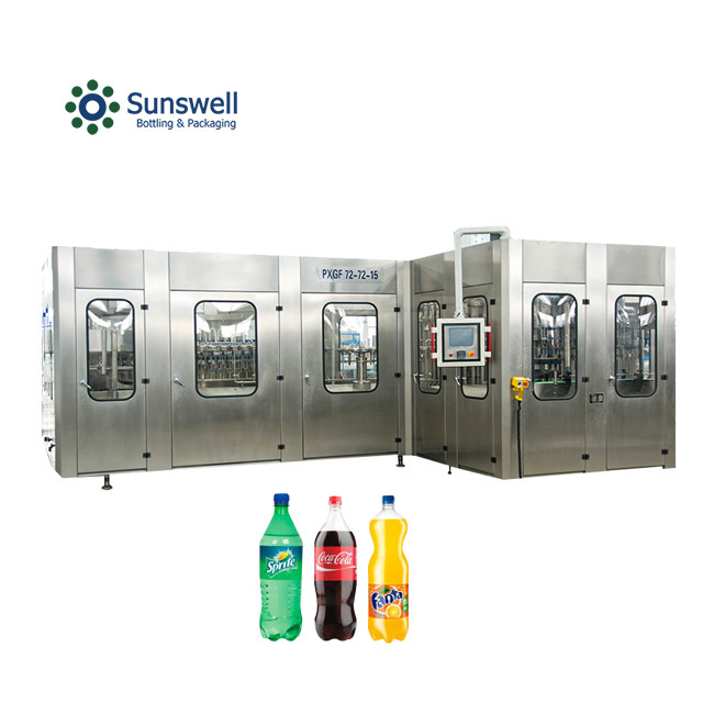 China 200ml Carbonate Filling Machine Soda Water PET Plastic Bottle wholesale