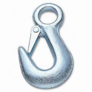 Drop Forged Steel Eye Safety Hook, Made of C