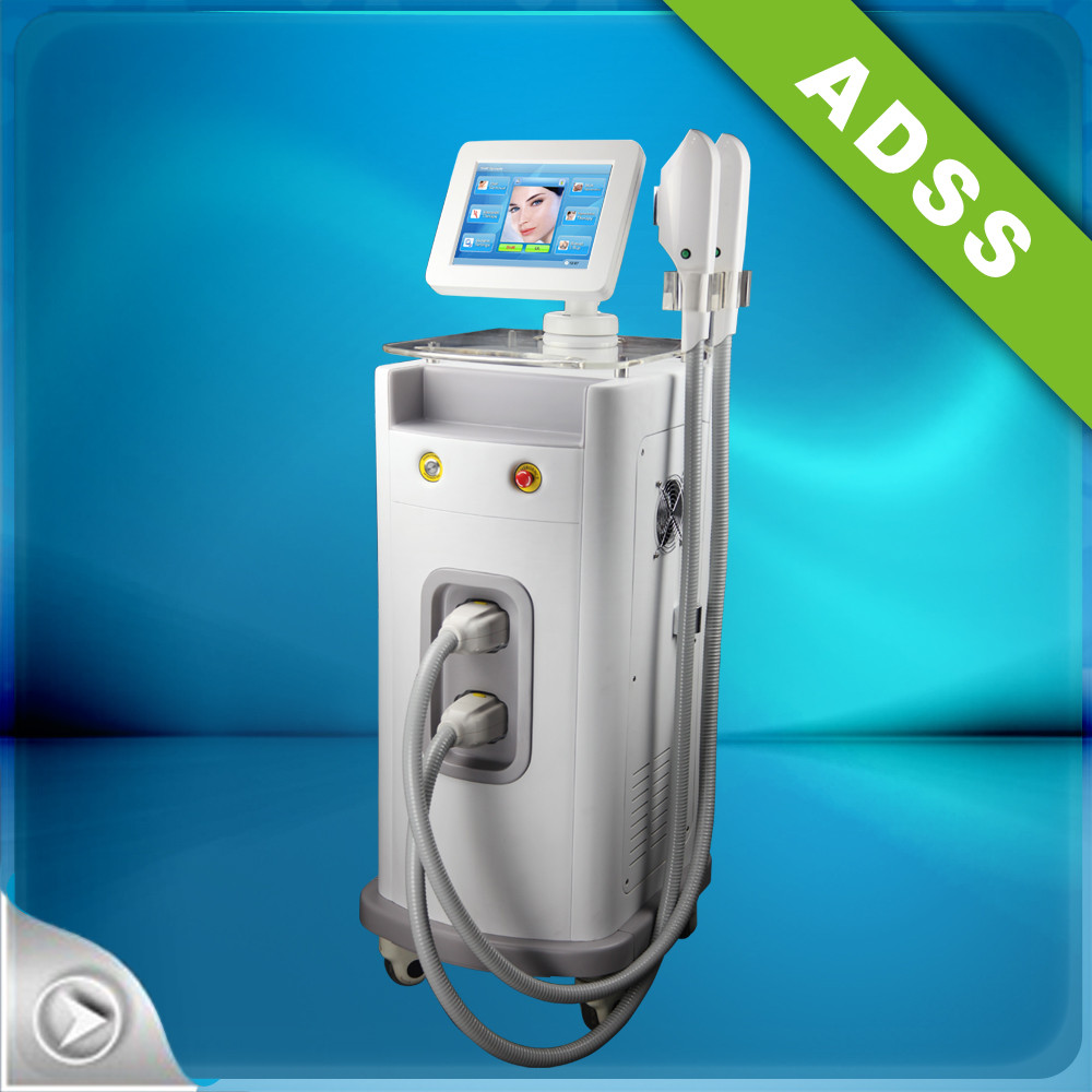 China Multi functional 4in1 4S IPL SHR Elight nd yag laser beauty machine from ADSS wholesale