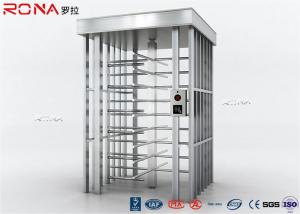 China Auto Security Full Height Turnstile Pedestrian System 30 Persons / Minute Speed wholesale