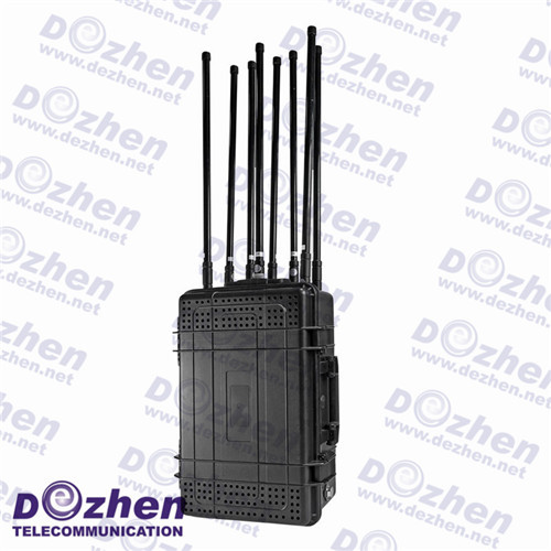 China Wifi Bluetooth 2.4g GPS 8 Bands Portable Signal Jammer wholesale