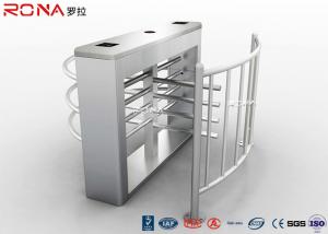 China Security Half Height Turnstiles High Transit Speed Access Control System wholesale