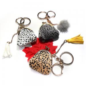 China Portable Handmade Leather Personalised Bag Keyring CE Approved wholesale