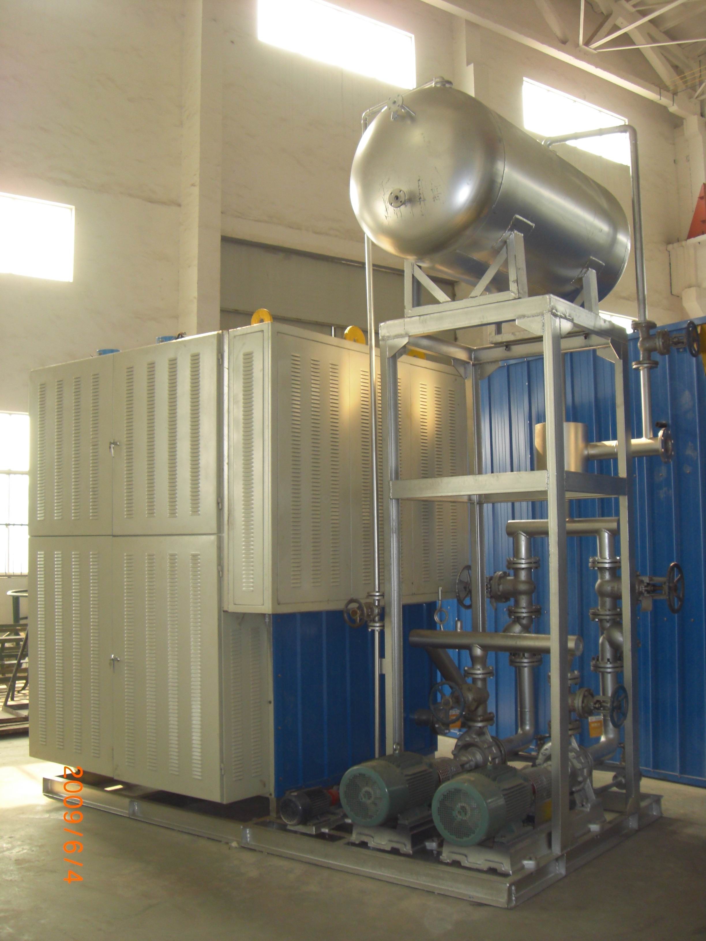 China Electric Wood Fired Thermal Oil Boiler 30 - 1050kw , High Temperature wholesale
