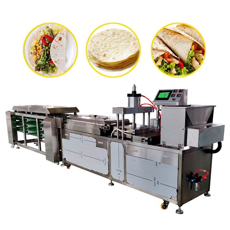 China Touch Screen Double Heads 30g Commercial Tortilla Machine wholesale