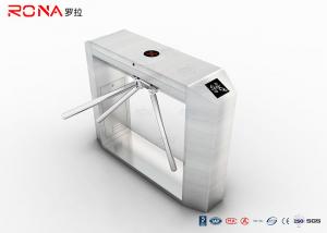 China RFID Card Reader Turnstile Security Gate , Tripod Access System 12 Months Warranty wholesale