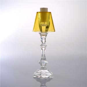 China Dyrable Home Decor Crystal Tealight Candle Holder 150*410mm Size wholesale